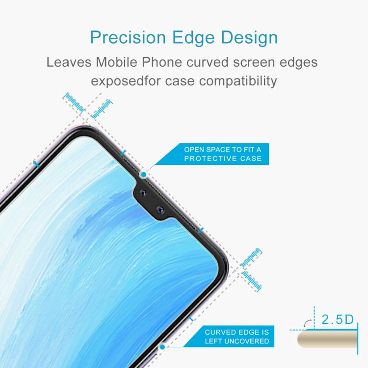 For vivo S7t 50 PCS 0.26mm 9H 2.5D Tempered Glass Film
