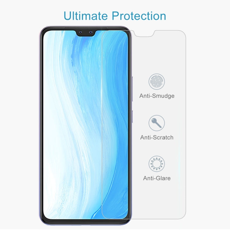 For vivo S7t 50 PCS 0.26mm 9H 2.5D Tempered Glass Film