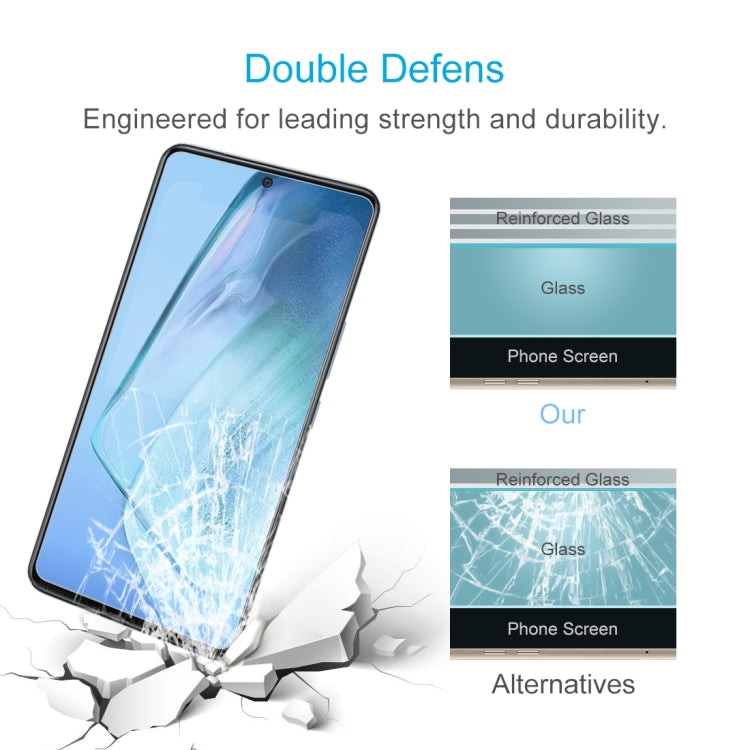 For vivo iQOO 7 50 PCS 0.26mm 9H 2.5D Tempered Glass Film