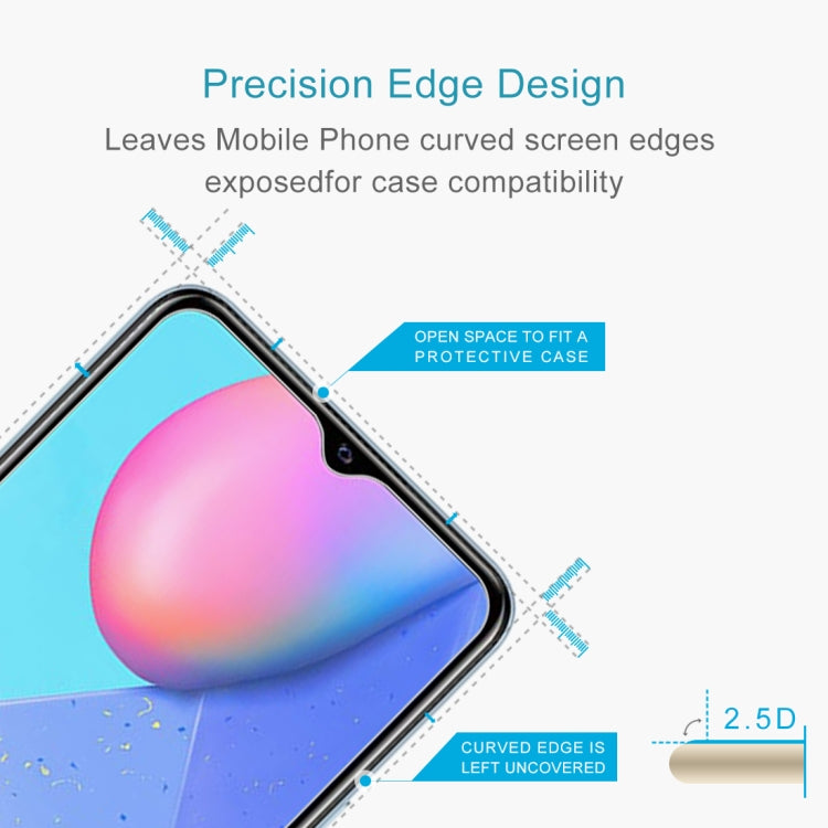 For vivo Y30 Standard 50 PCS 0.26mm 9H 2.5D Tempered Glass Film