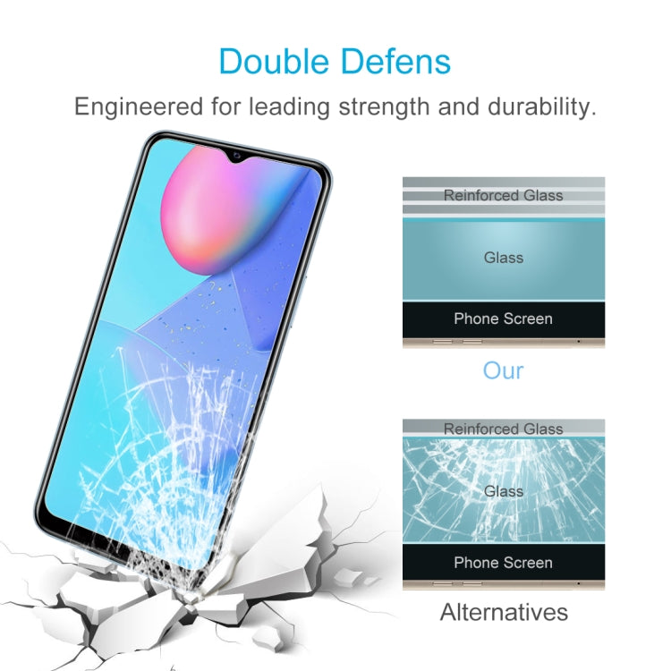 For vivo Y30 Standard 50 PCS 0.26mm 9H 2.5D Tempered Glass Film