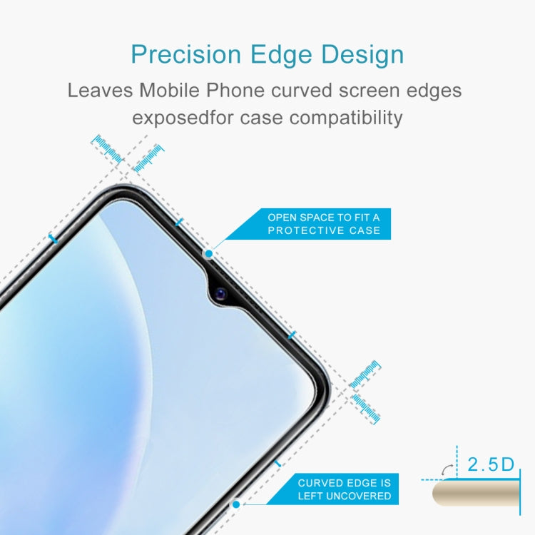 For vivo Y52s / Y52s t1 / T1 5G 50 PCS 0.26mm 9H 2.5D Tempered Glass Film