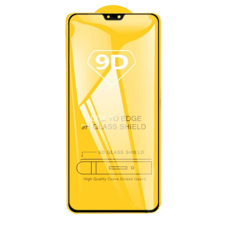 For vivo S9e 9D Full Glue Full Screen Tempered Glass Film