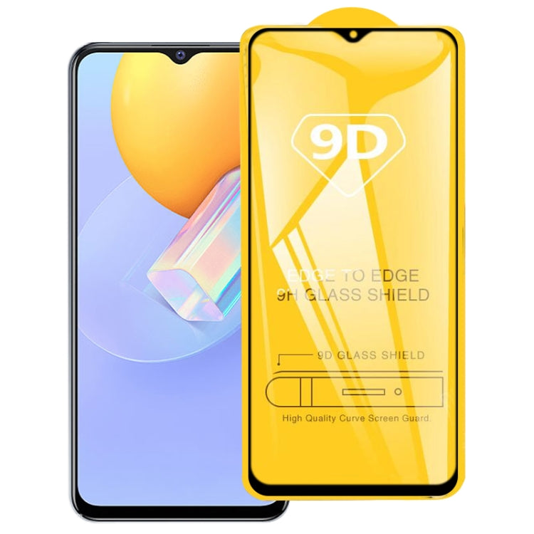 For vivo Y51 (2020, December) 9D Full Glue Full Screen Tempered Glass Film