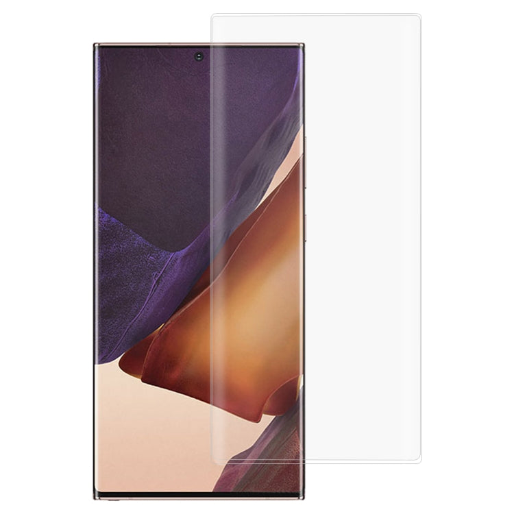 For Samsung Galaxy Note20 Ultra 3D Curved Edge Full Screen Tempered Glass Film(Transparent)