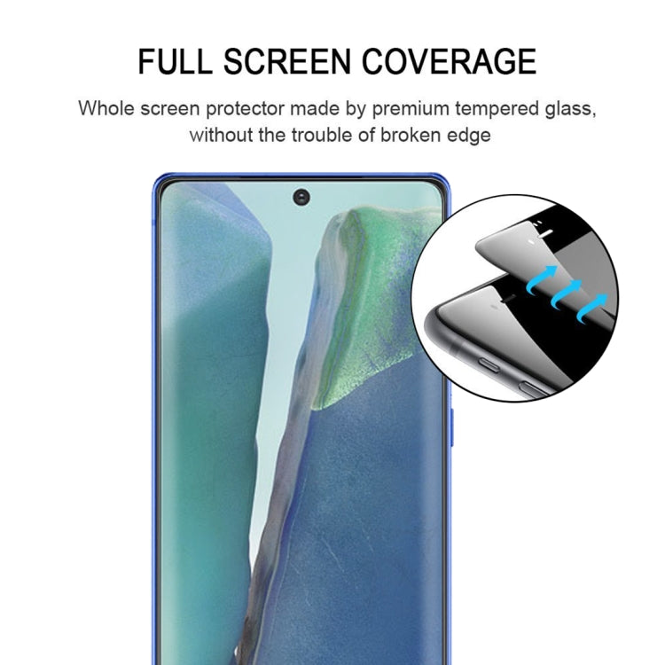 For Samsung Galaxy Note20 25 PCS 3D Curved Edge Full Screen Tempered Glass Film(Transparent)