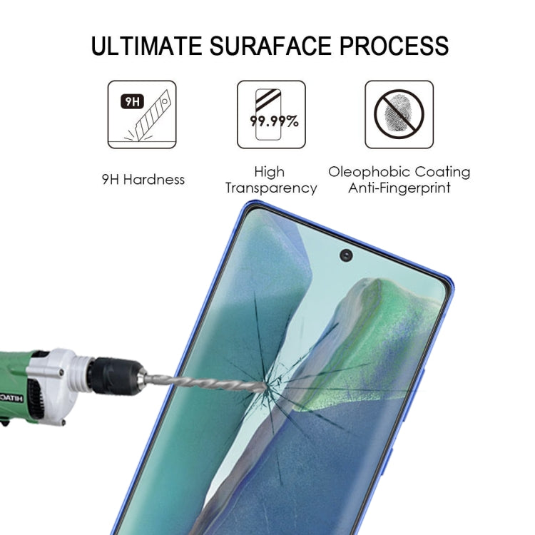 For Samsung Galaxy Note20 25 PCS 3D Curved Edge Full Screen Tempered Glass Film(Transparent)