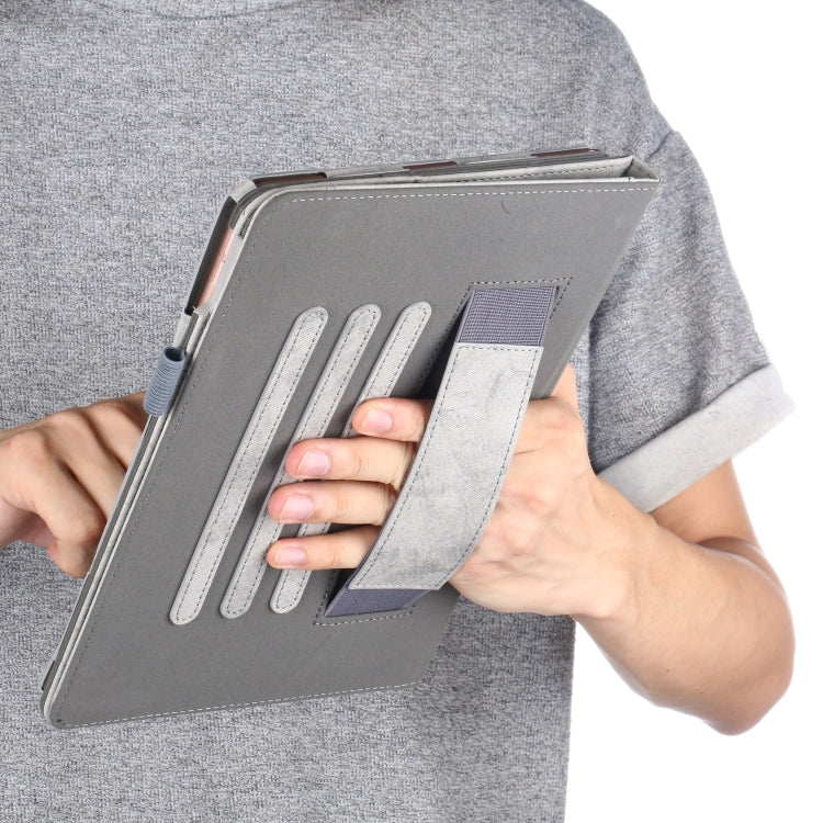 For iPad 10.2 Cowhide Texture Horizontal Flip Leather Case With Holder & Sleep / Wake-up Function
