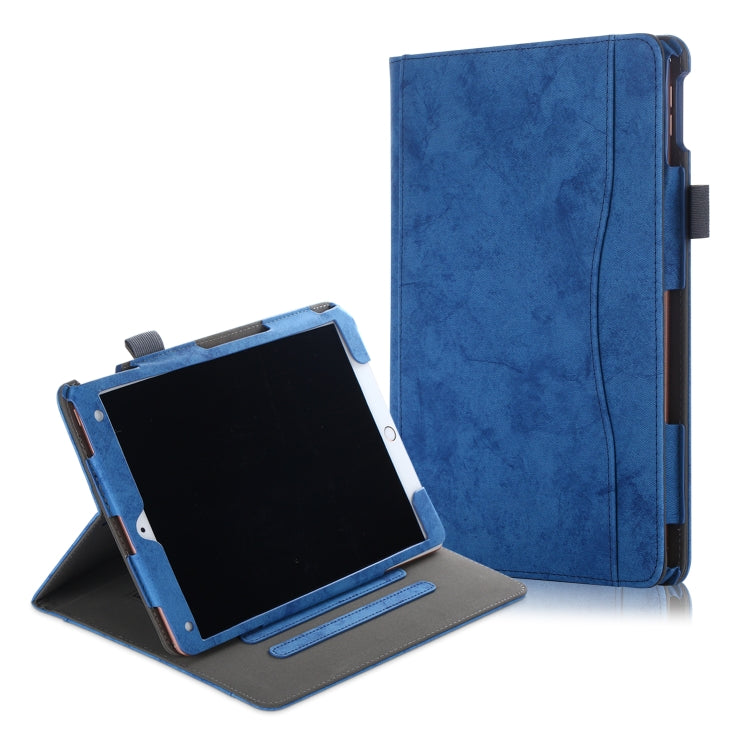 For iPad 10.2 Cowhide Texture Horizontal Flip Leather Case With Holder & Sleep / Wake-up Function