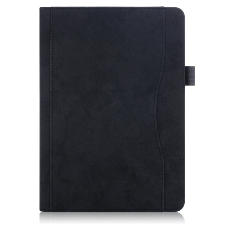 For iPad Air 3 Cowhide Texture Horizontal Flip Leather Case With Holder & Sleep / Wake-up Function