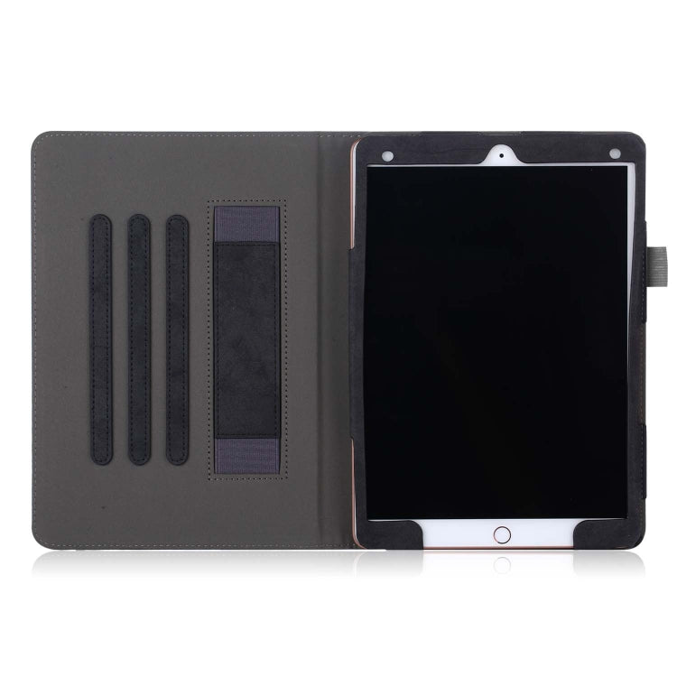 For iPad Air 3 Cowhide Texture Horizontal Flip Leather Case With Holder & Sleep / Wake-up Function
