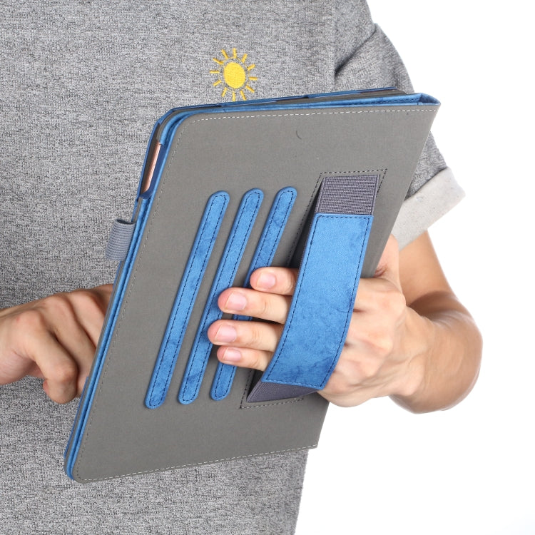 For iPad Air 3 Cowhide Texture Horizontal Flip Leather Case With Holder & Sleep / Wake-up Function
