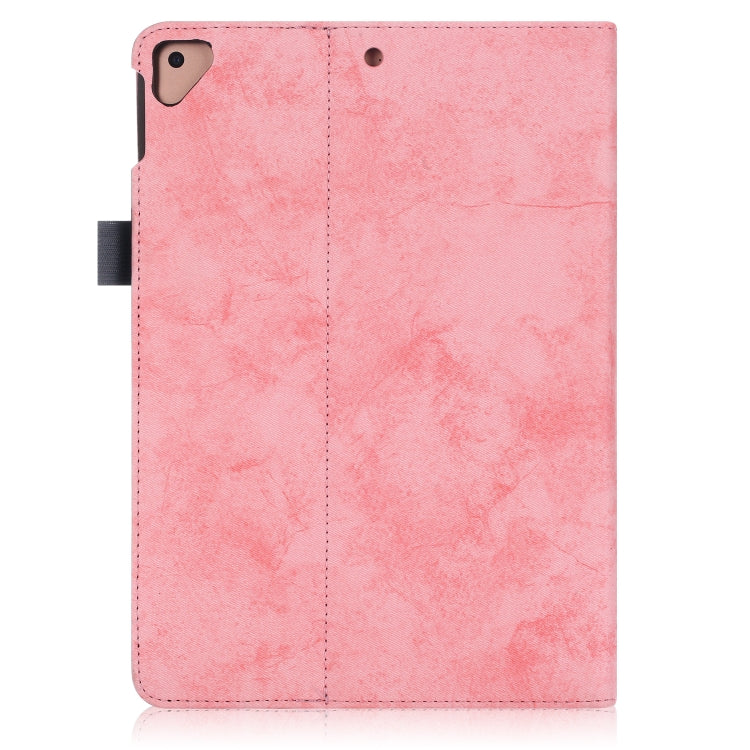 For iPad Air 3 Cowhide Texture Horizontal Flip Leather Case With Holder & Sleep / Wake-up Function