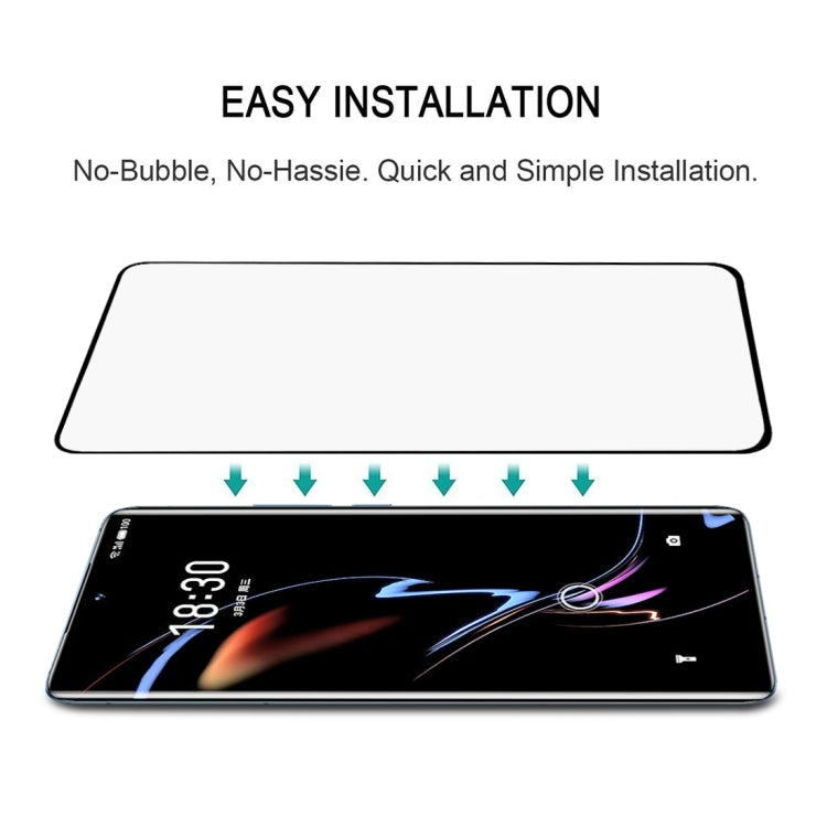 For Meizu 18 Pro / 18s Pro 25 PCS 3D Curved Edge Full Screen Tempered Glass Film(Black)