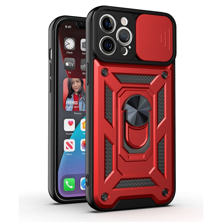 For iPhone 11 Pro Max Sliding Camera Cover Design TPU+PC Protective Case