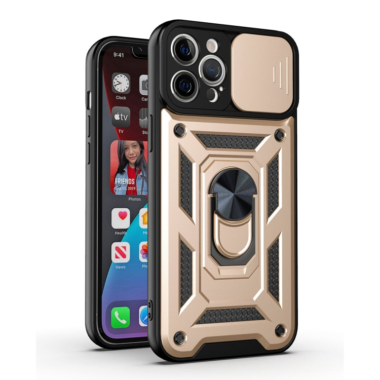 For iPhone 11 Pro Max Sliding Camera Cover Design TPU+PC Protective Case
