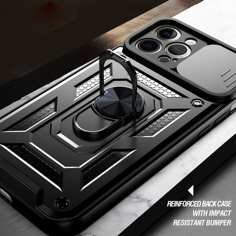 For iPhone 11 Pro Max Sliding Camera Cover Design TPU+PC Protective Case
