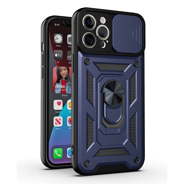For iPhone 11 Pro Max Sliding Camera Cover Design TPU+PC Protective Case