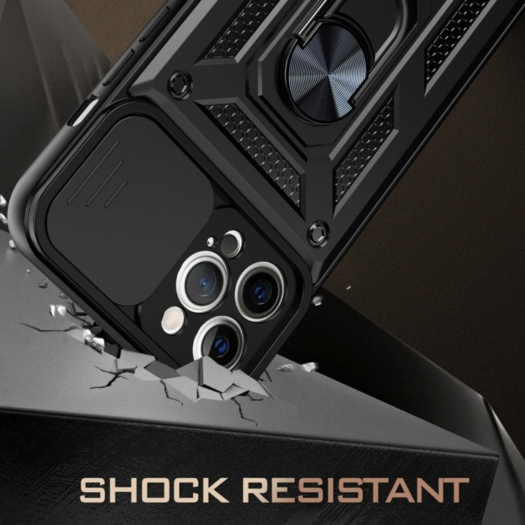 For iPhone 12 Pro Sliding Camera Cover Design TPU+PC Protective Case