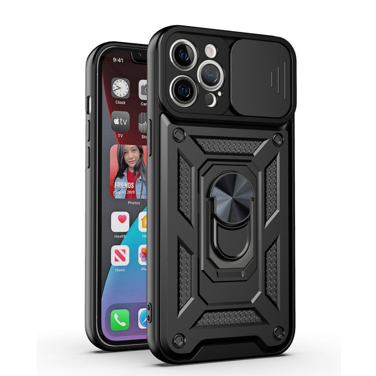 For iPhone 12 Pro Max Sliding Camera Cover Design TPU+PC Protective Case