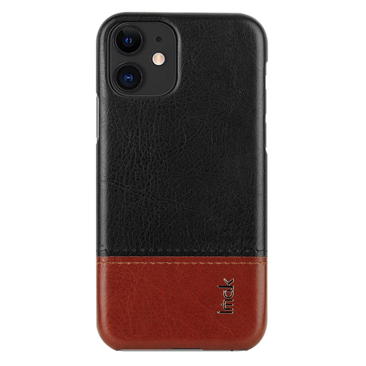 For iPhone 11 IMAK Ruiyi Series Concise Slim PU + PC Protective Case
