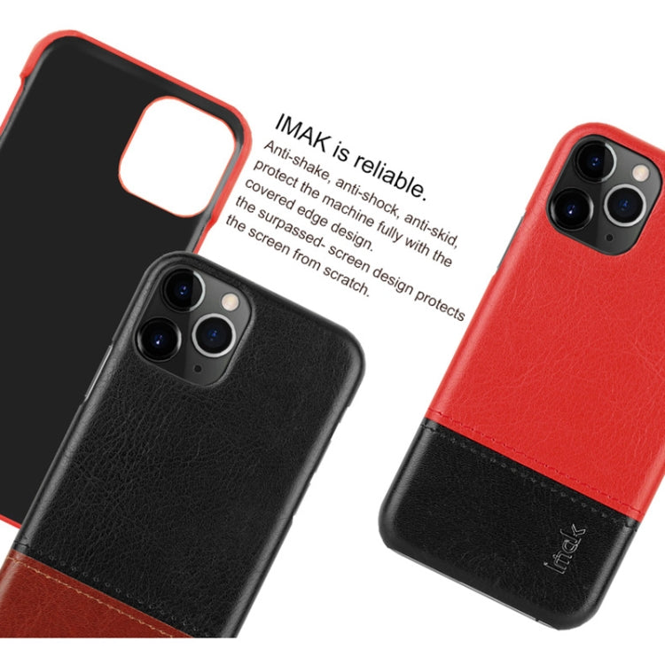 For iPhone 11 Pro Max IMAK Ruiyi Series Concise Slim PU + PC Protective Case