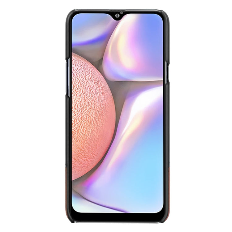 For Galaxy A20s IMAK Ruiyi Series Concise Slim PU + PC Protective Case