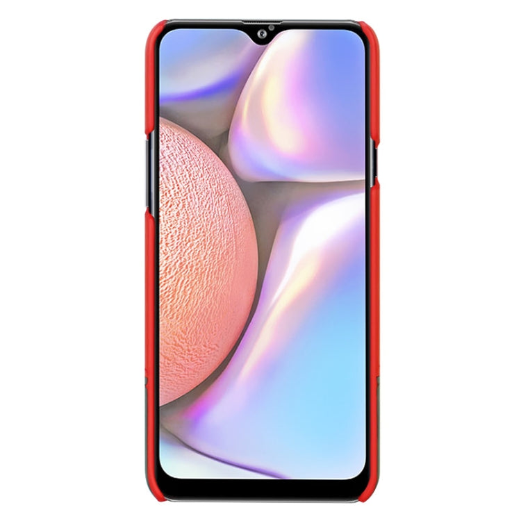 For Galaxy A20s IMAK Ruiyi Series Concise Slim PU + PC Protective Case