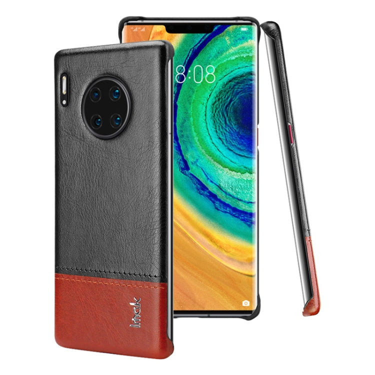 For Huawei Mate 30 Pro IMAK Ruiyi Series Concise Slim PU + PC Protective Case