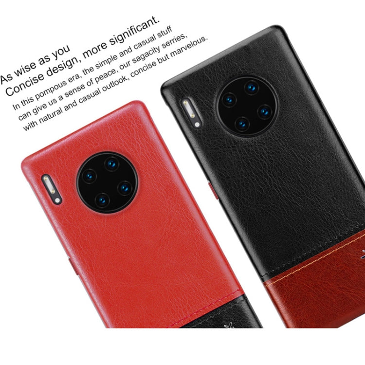 For Huawei Mate 30 Pro IMAK Ruiyi Series Concise Slim PU + PC Protective Case