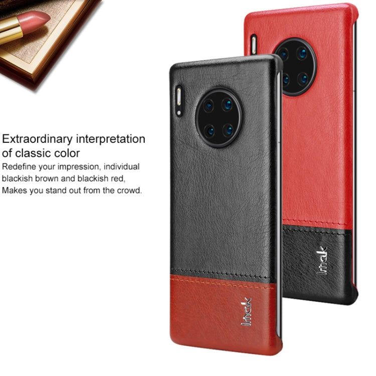 For Huawei Mate 30 Pro IMAK Ruiyi Series Concise Slim PU + PC Protective Case