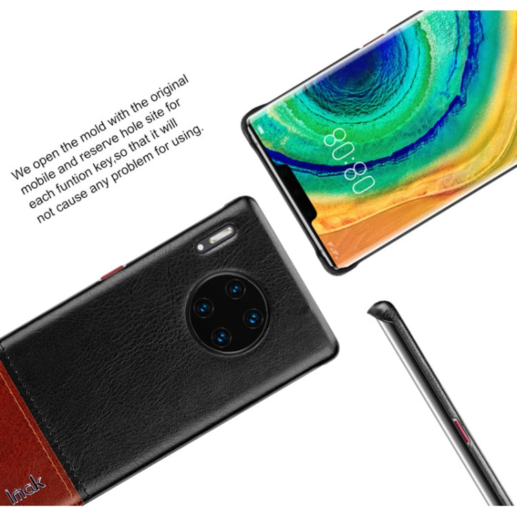 For Huawei Mate 30 Pro IMAK Ruiyi Series Concise Slim PU + PC Protective Case