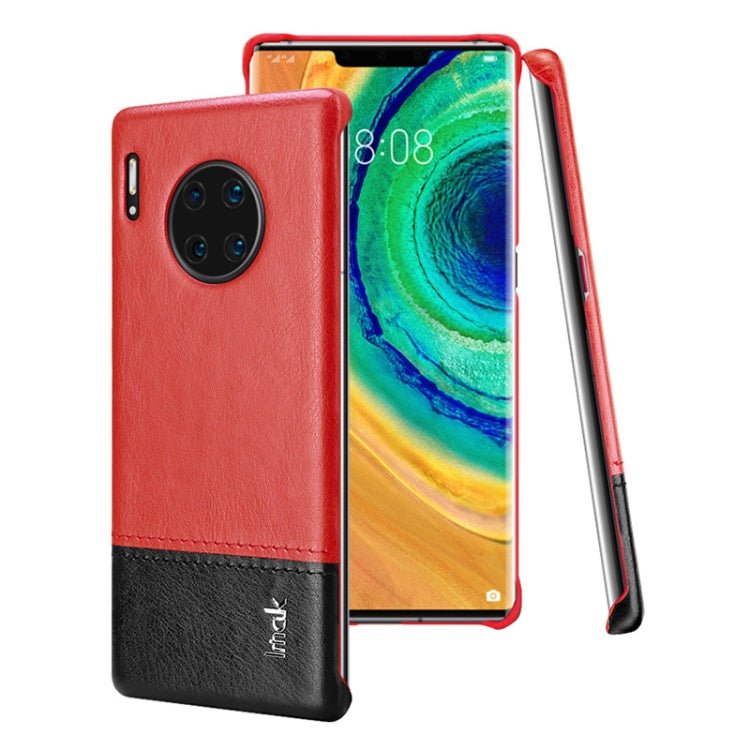 For Huawei Mate 30 Pro IMAK Ruiyi Series Concise Slim PU + PC Protective Case