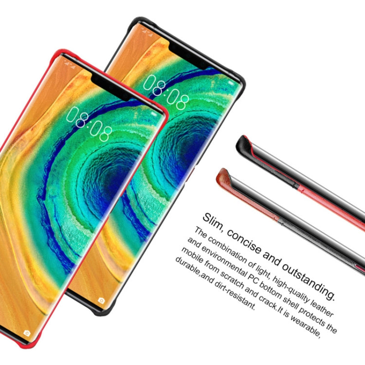 For Huawei Mate 30 Pro IMAK Ruiyi Series Concise Slim PU + PC Protective Case