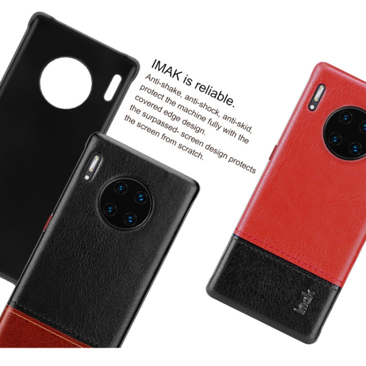 For Huawei Mate 30 Pro IMAK Ruiyi Series Concise Slim PU + PC Protective Case