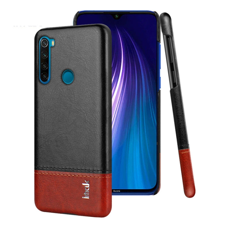 For Xiaomi Redmi Note 8 IMAK Ruiyi Series Concise Slim PU + PC Protective Case
