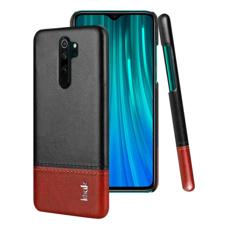 For Xiaomi Redmi Note 8 Pro IMAK Ruiyi Series Concise Slim PU + PC Protective Case