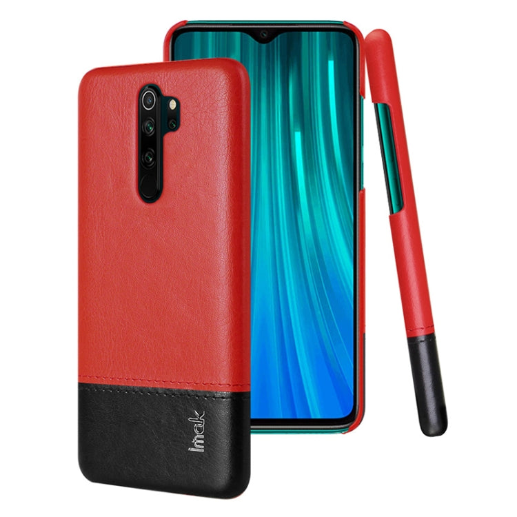 For Xiaomi Redmi Note 8 Pro IMAK Ruiyi Series Concise Slim PU + PC Protective Case