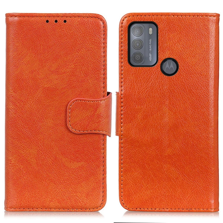 For Motorola Moto G50 Nappa Texture Horizontal Flip Leather Case with Holder & Card Slots & Wallet