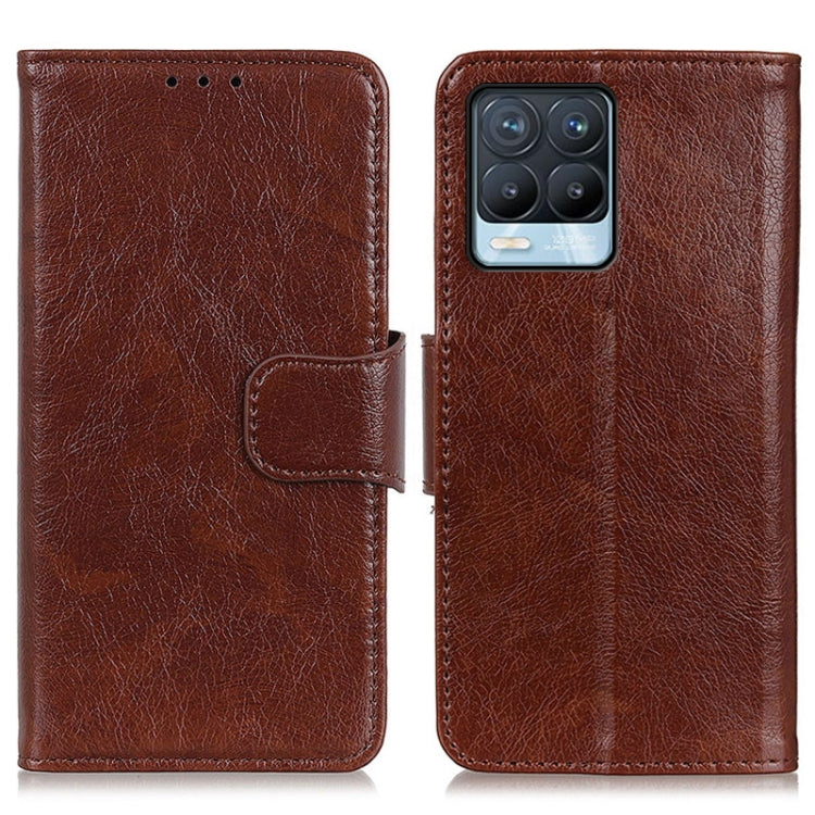 For OPPO Realme 8 / 8 Pro Nappa Texture Horizontal Flip Leather Case with Holder & Card Slots & Wallet