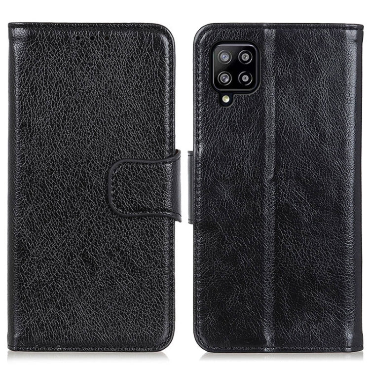For Samsung Galaxy A22 4G EU Version Nappa Texture Horizontal Flip Leather Case with Holder & Card Slots & Wallet