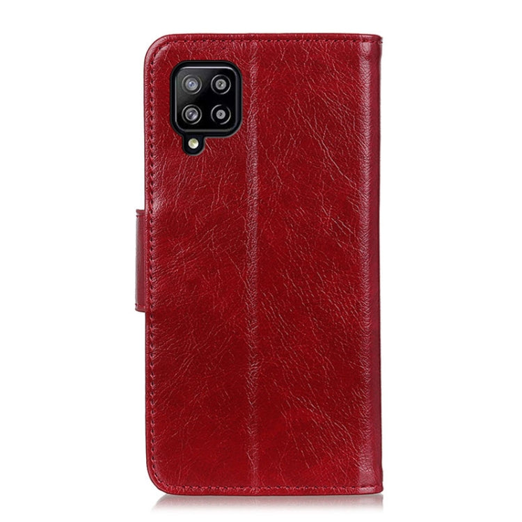 For Samsung Galaxy A22 4G EU Version Nappa Texture Horizontal Flip Leather Case with Holder & Card Slots & Wallet