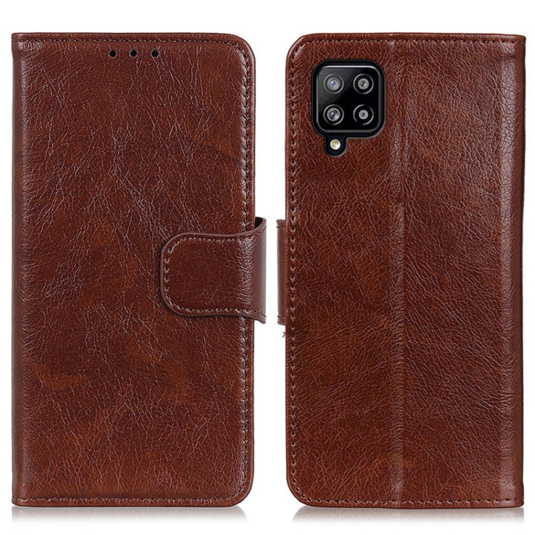 For Samsung Galaxy A22 4G EU Version Nappa Texture Horizontal Flip Leather Case with Holder & Card Slots & Wallet