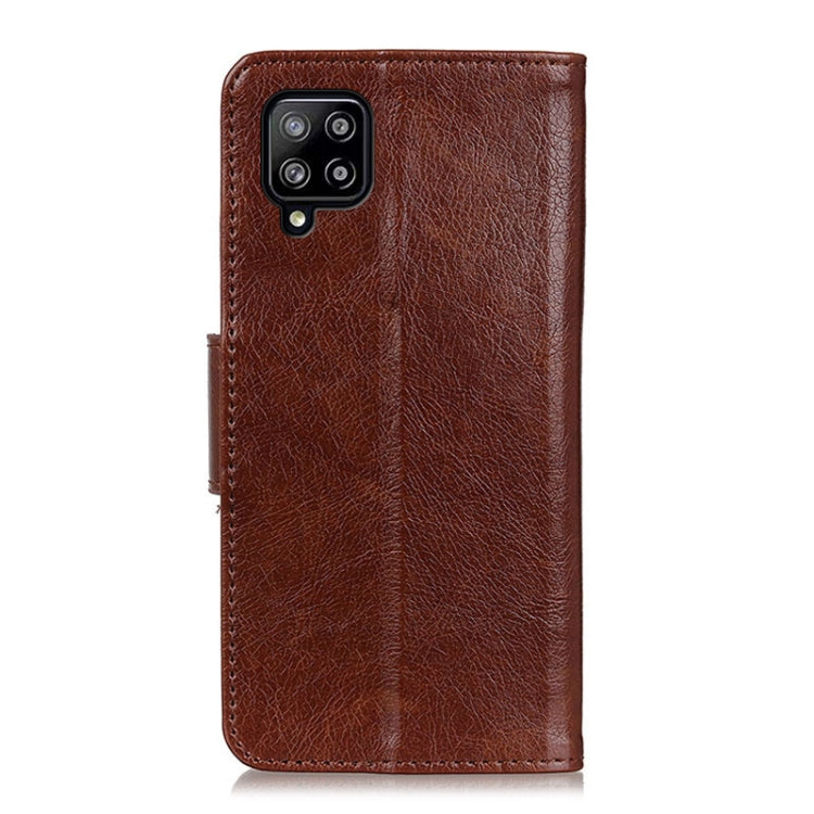 For Samsung Galaxy A22 4G EU Version Nappa Texture Horizontal Flip Leather Case with Holder & Card Slots & Wallet