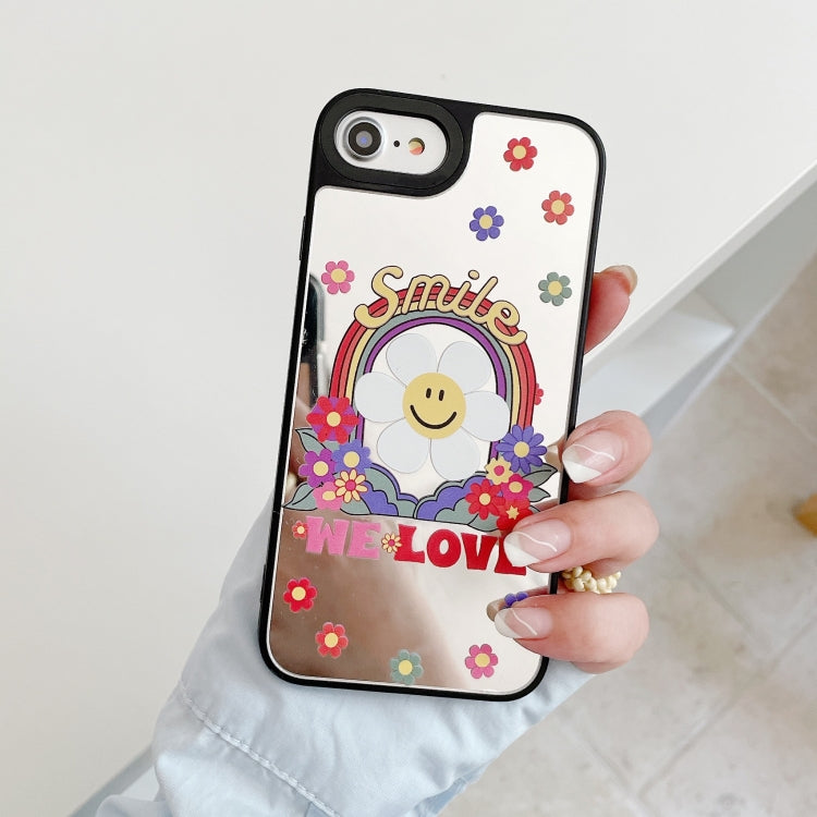 For iPhone SE 2022 / SE 2020 / 8 / 7 Mirror Series Pattern Protective Case