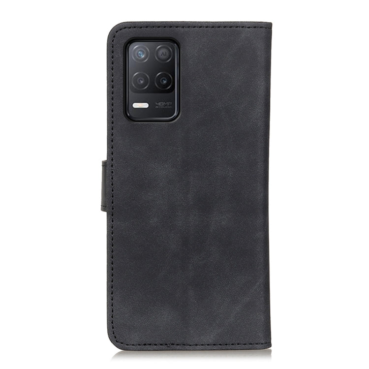 For Realme 9 5G / Realme 8 5G / Realme V13 5G KHAZNEH Retro Texture PU + TPU Horizontal Flip Leather Case