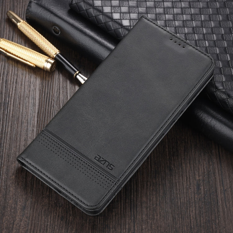 For Huawei P smart 2021 AZNS Magnetic Calf Texture Horizontal Flip Leather Case with Card Slots & Holder & Wallet