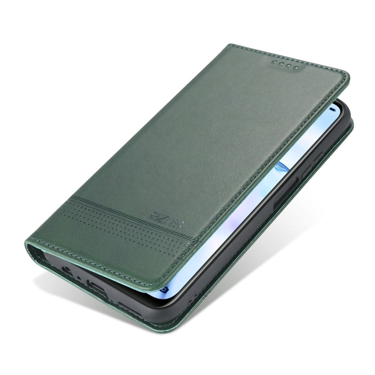For Huawei P smart 2021 AZNS Magnetic Calf Texture Horizontal Flip Leather Case with Card Slots & Holder & Wallet