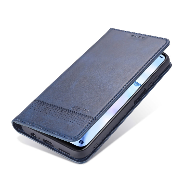 For Huawei P smart 2021 AZNS Magnetic Calf Texture Horizontal Flip Leather Case with Card Slots & Holder & Wallet