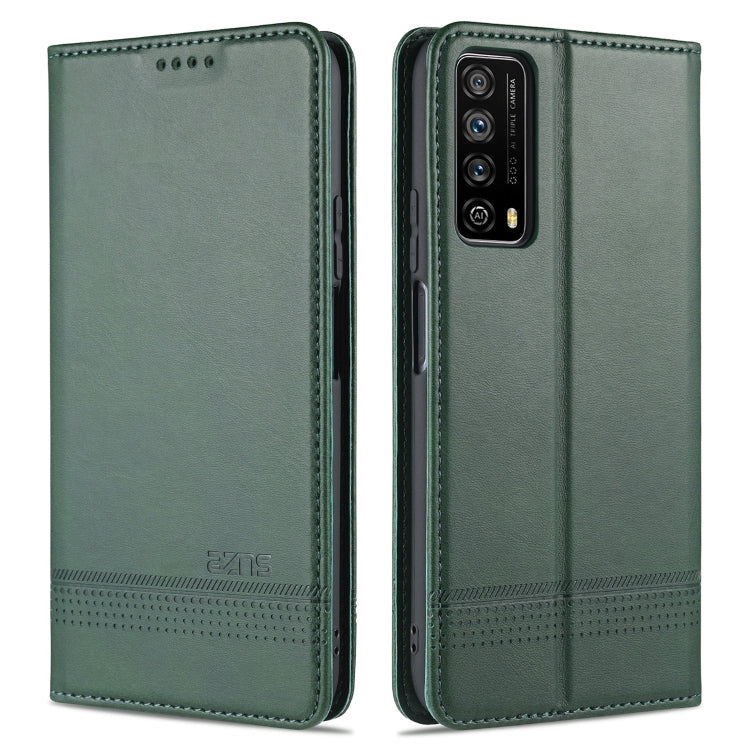 For Huawei  Enjoy 20 SE 4G AZNS Magnetic Calf Texture Horizontal Flip Leather Case with Card Slots & Holder & Wallet